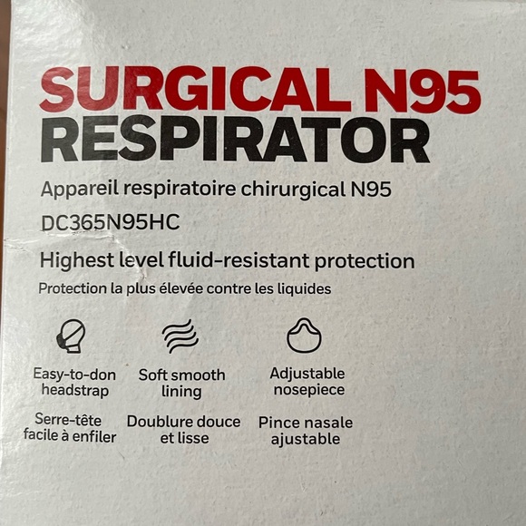 SURGICAL N95 RESPIRATOR - Picture 2 of 3